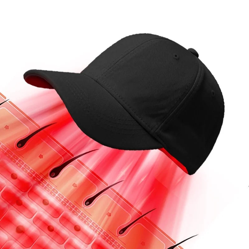 New Infrared 56/100 LED beads Red Light Therapy Hair Growth Cap