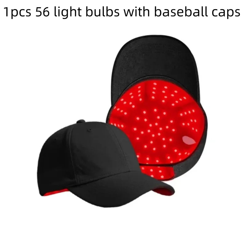 New Infrared 56/100 LED beads Red Light Therapy Hair Growth Cap