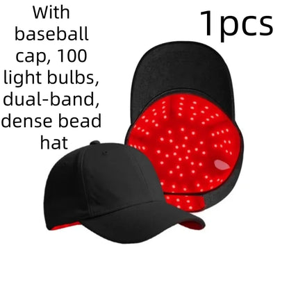 New Infrared 56/100 LED beads Red Light Therapy Hair Growth Cap